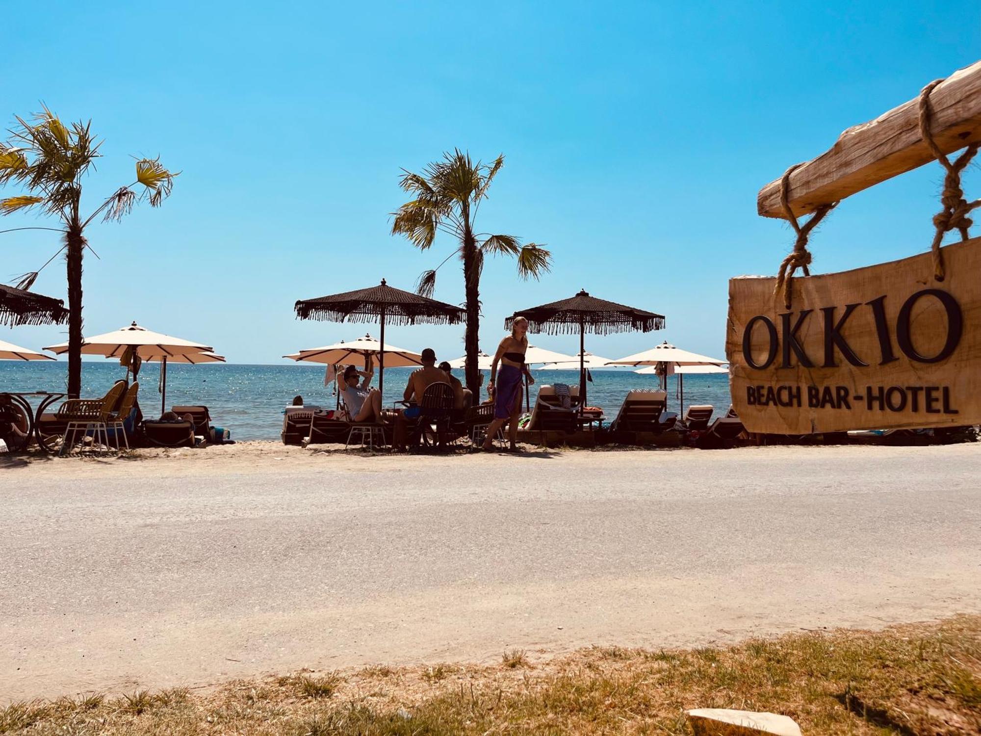Okkio Sea View Apartment Vergia Ngoại thất bức ảnh