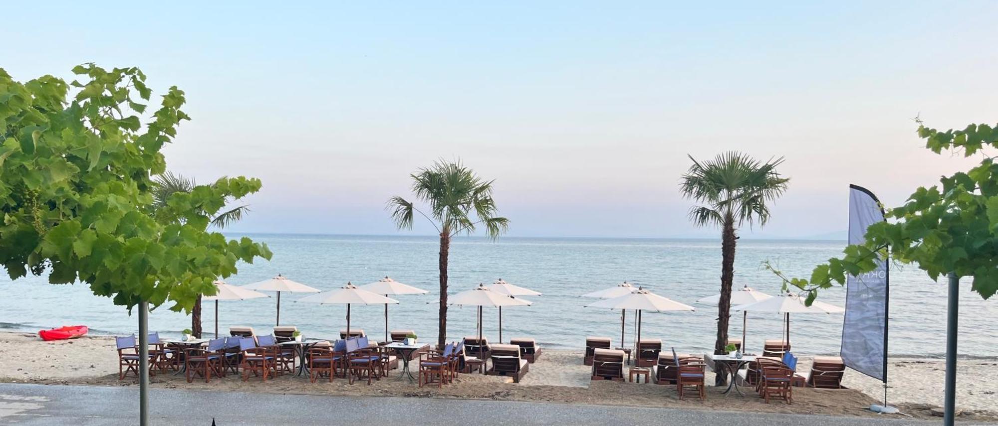 Okkio Sea View Apartment Vergia Ngoại thất bức ảnh