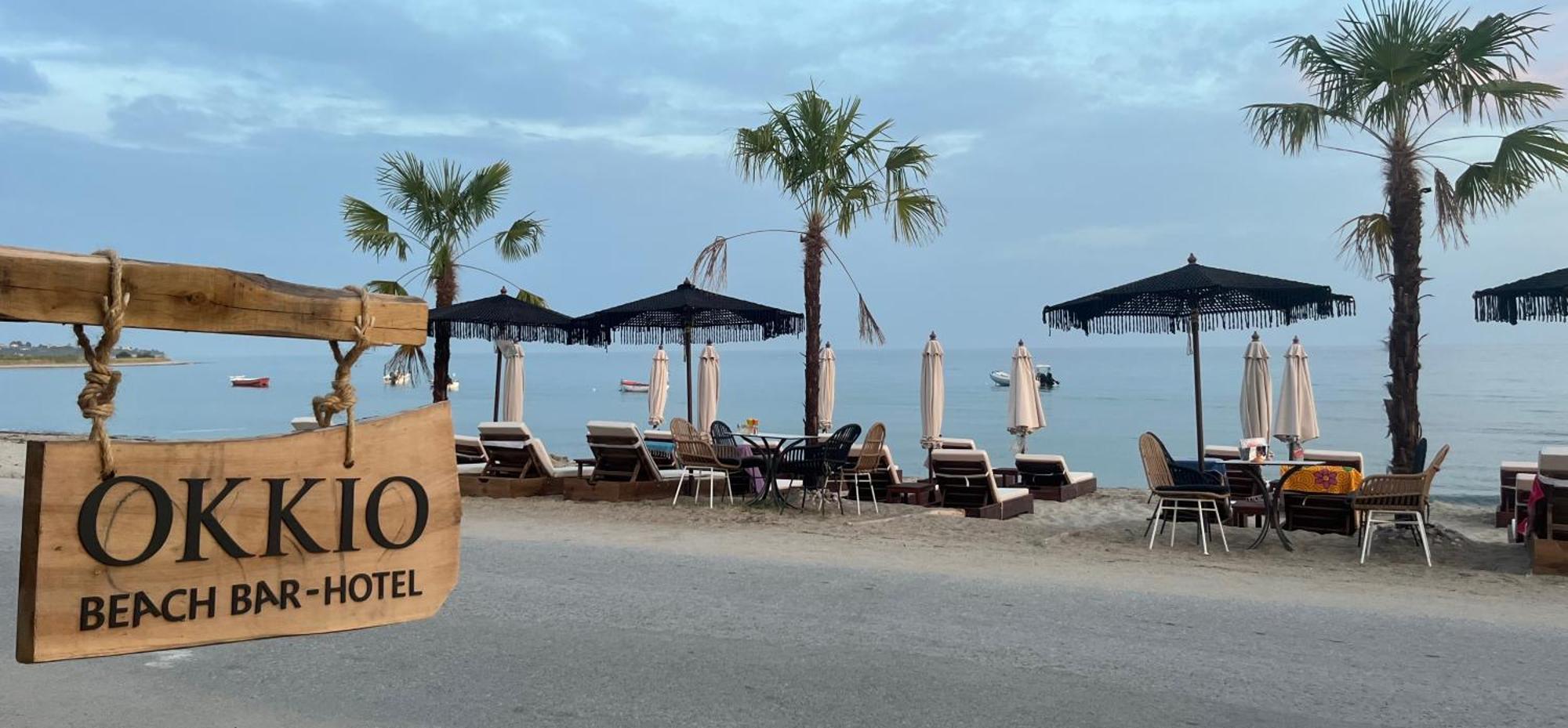 Okkio Sea View Apartment Vergia Ngoại thất bức ảnh